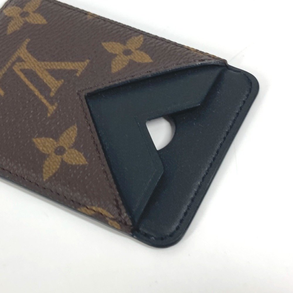 LOUIS VUITTON M13185 Monogram Macassar Porto Carte Magnet Business Card Holde... - Picture 6 of 8